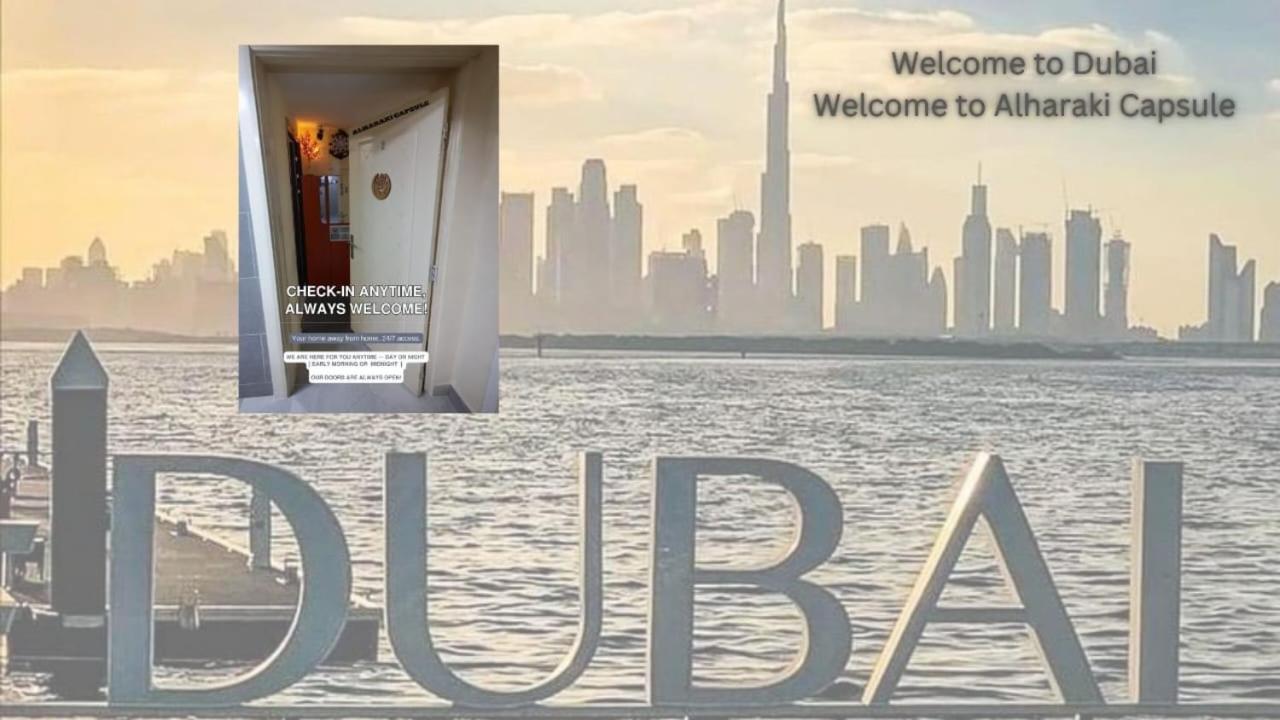 Alharaki Capsule Bed & Breakfast Dubai Luaran gambar